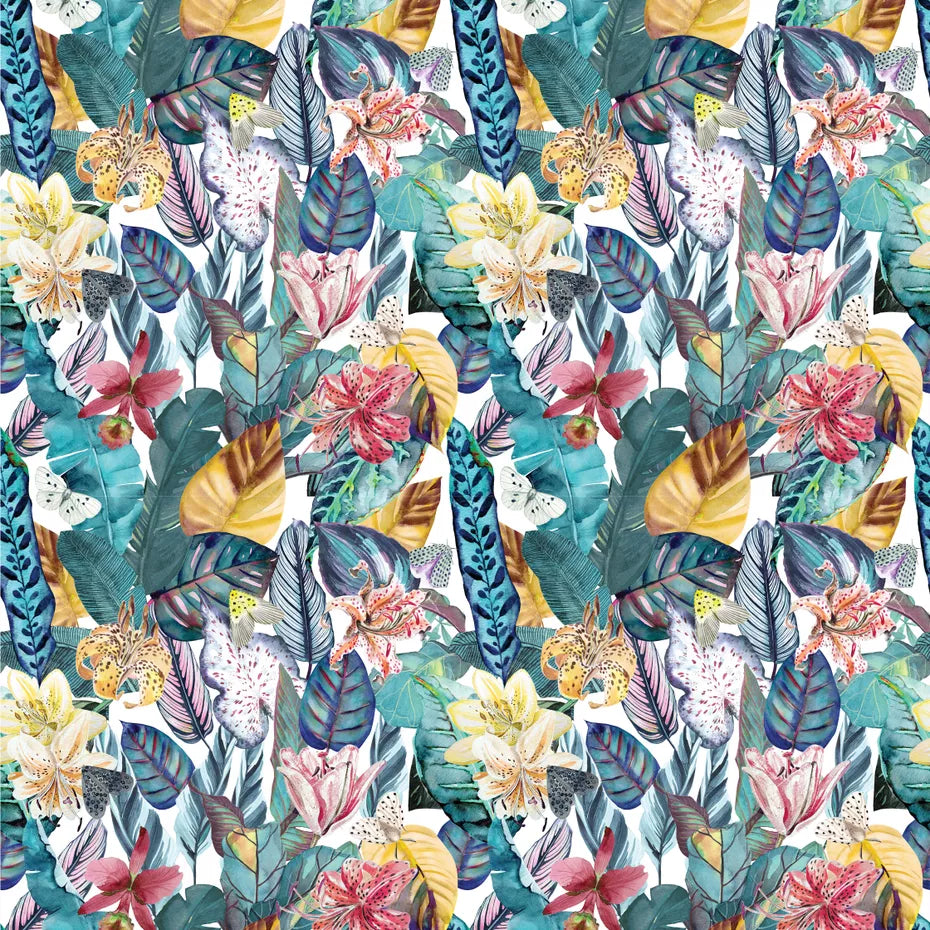 ALOHA LAGOON by Warwick Fabrics - Custom Handmade Lampshade