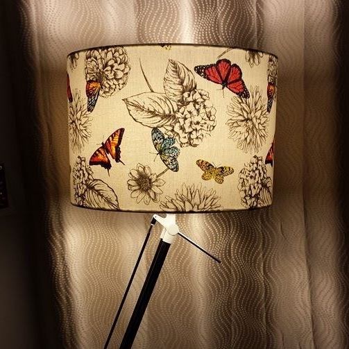Wild Garden Custom Handmade Lampshade