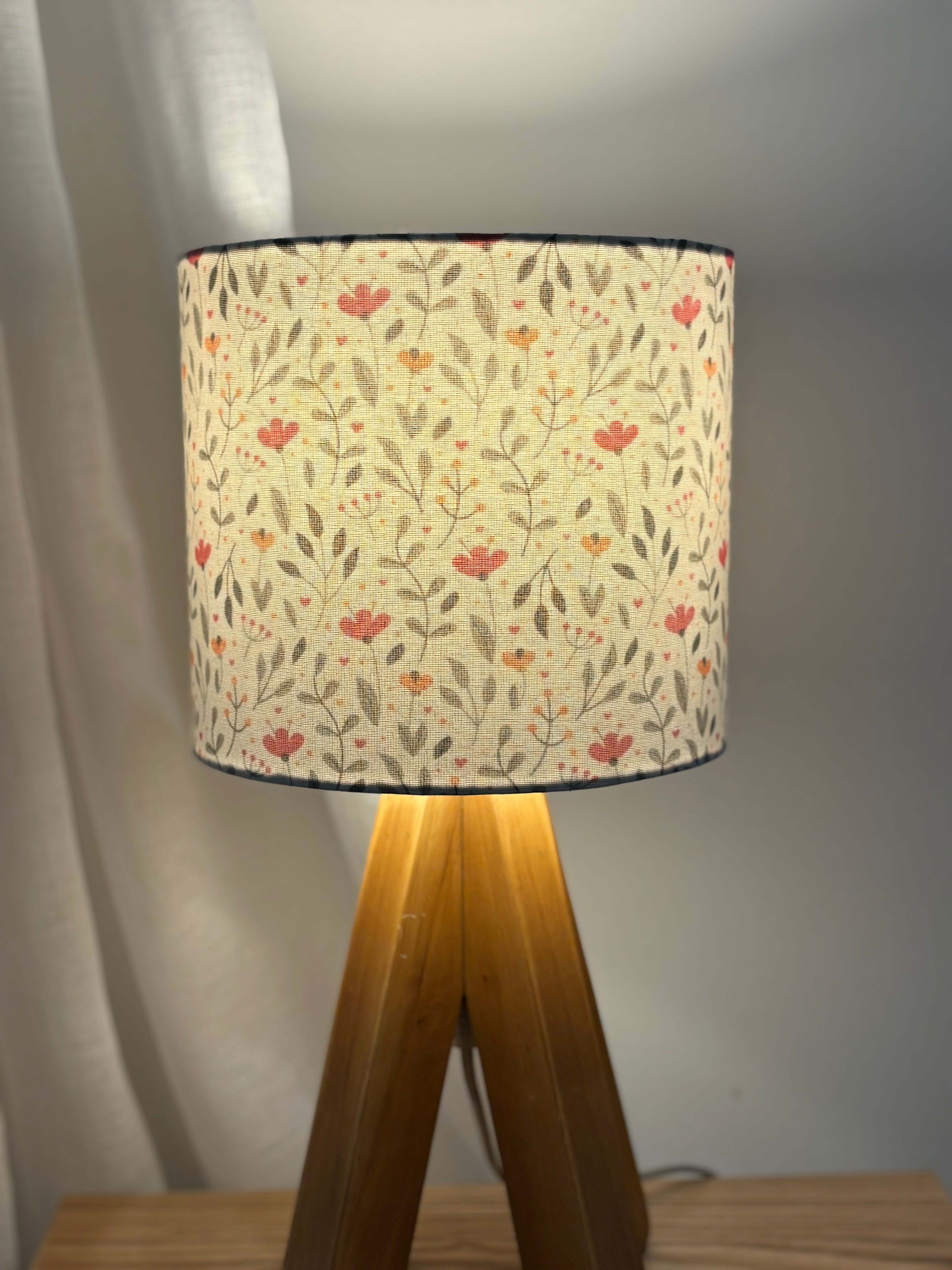Wildflowers Handmade Lampshade - Ready to Ship