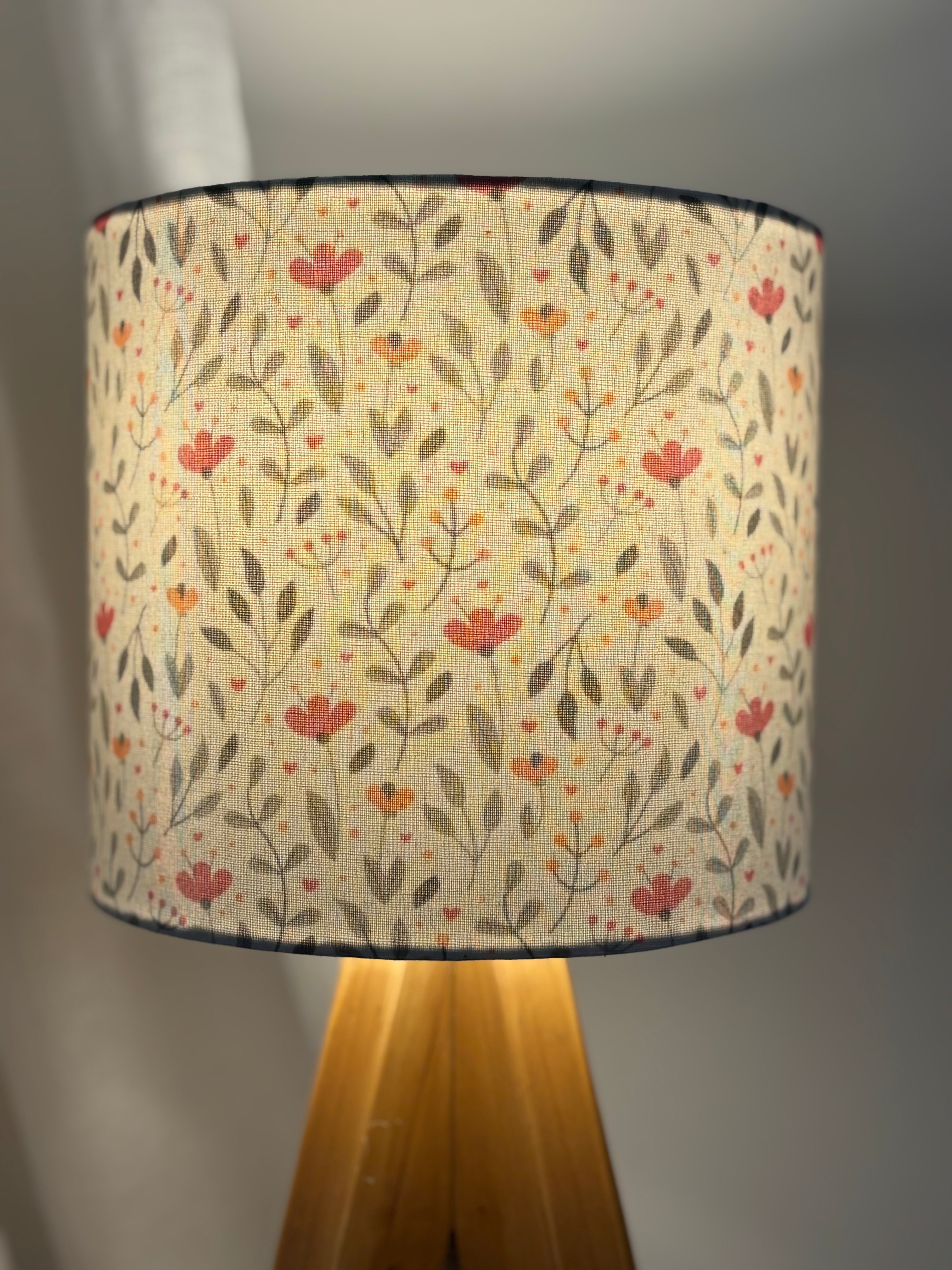 Wildflowers Custom Handmade Lampshade
