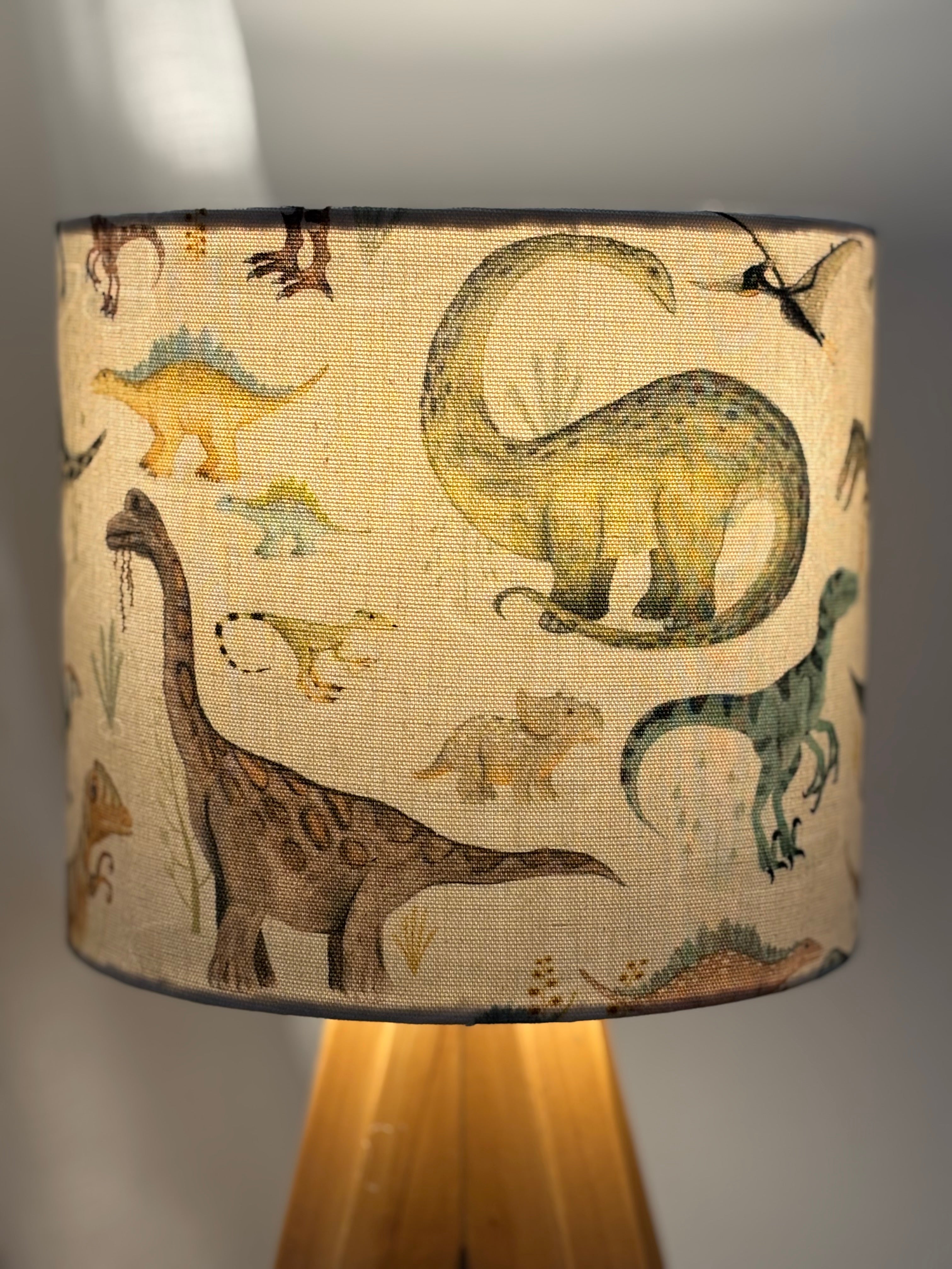 Dino Days Custom Handmade Lampshade