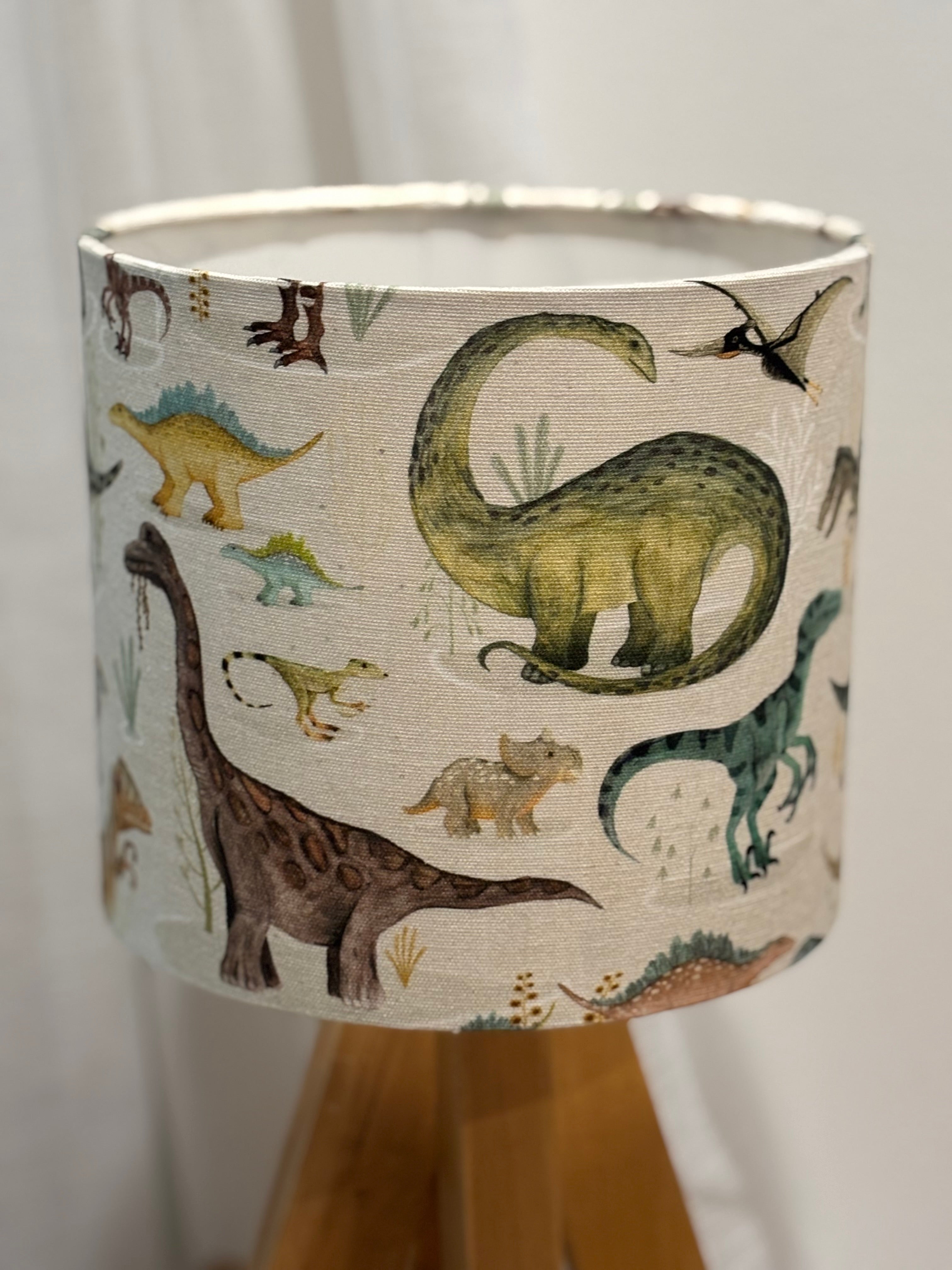 Dino Days Custom Handmade Lampshade