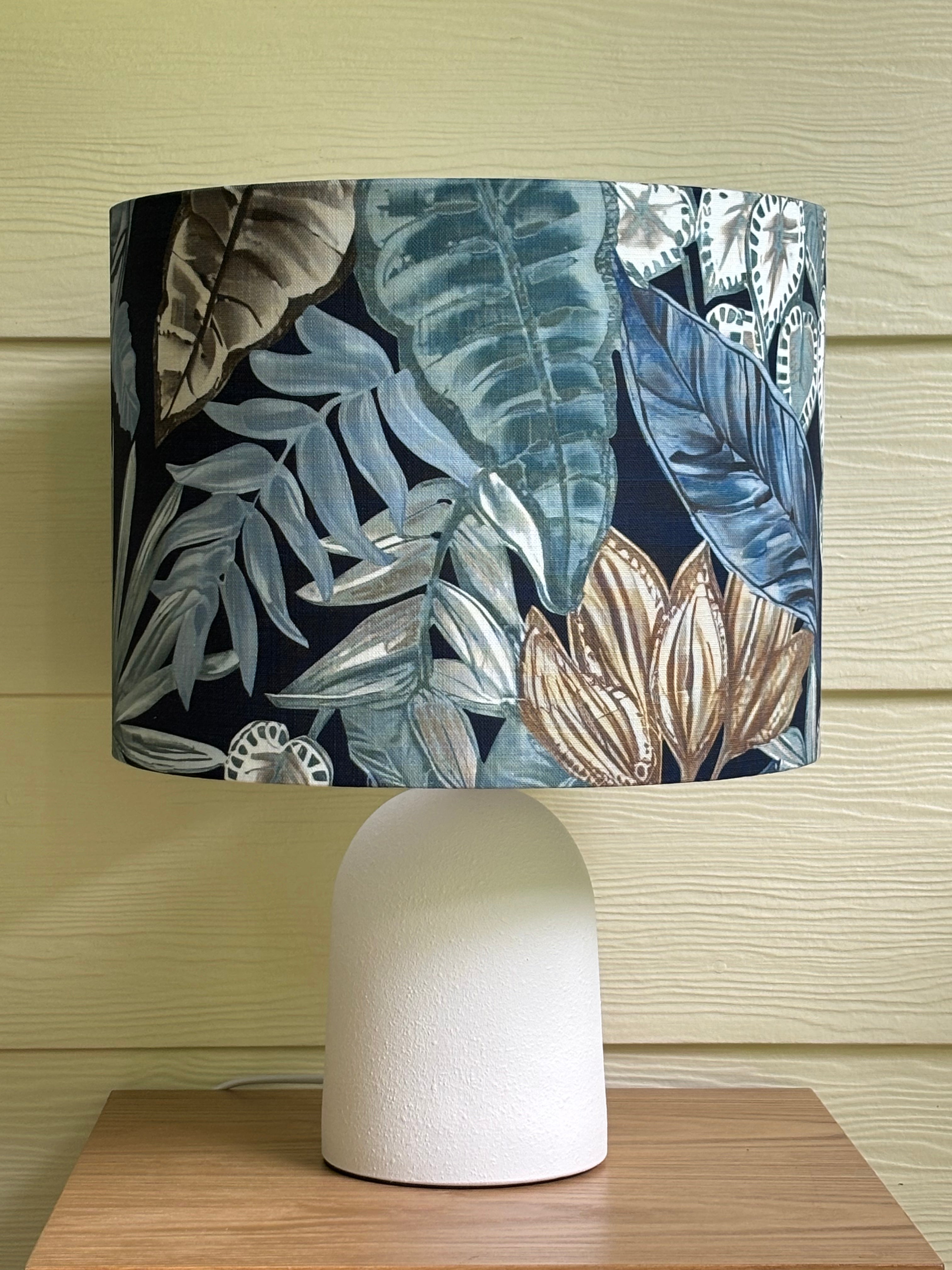 GALILEO OCEAN by Warwick Fabrics - Custom Handmade Lampshade