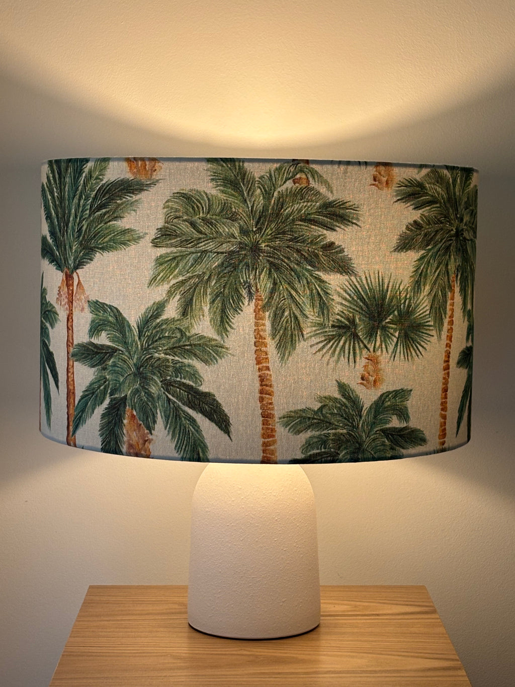 Vintage Palms Custom Handmade Lampshade