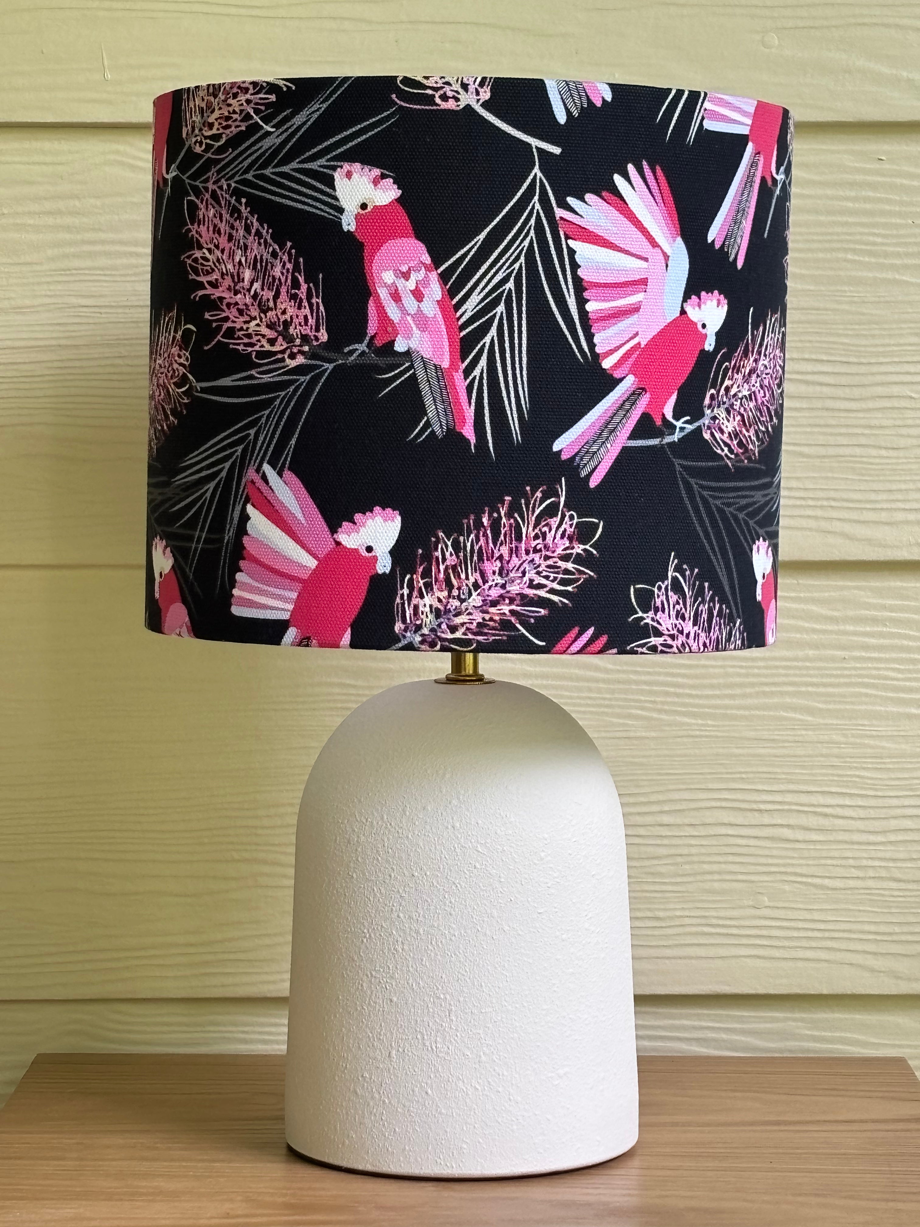 Bush Cockatoos Handmade Lampshade - Ready to Ship