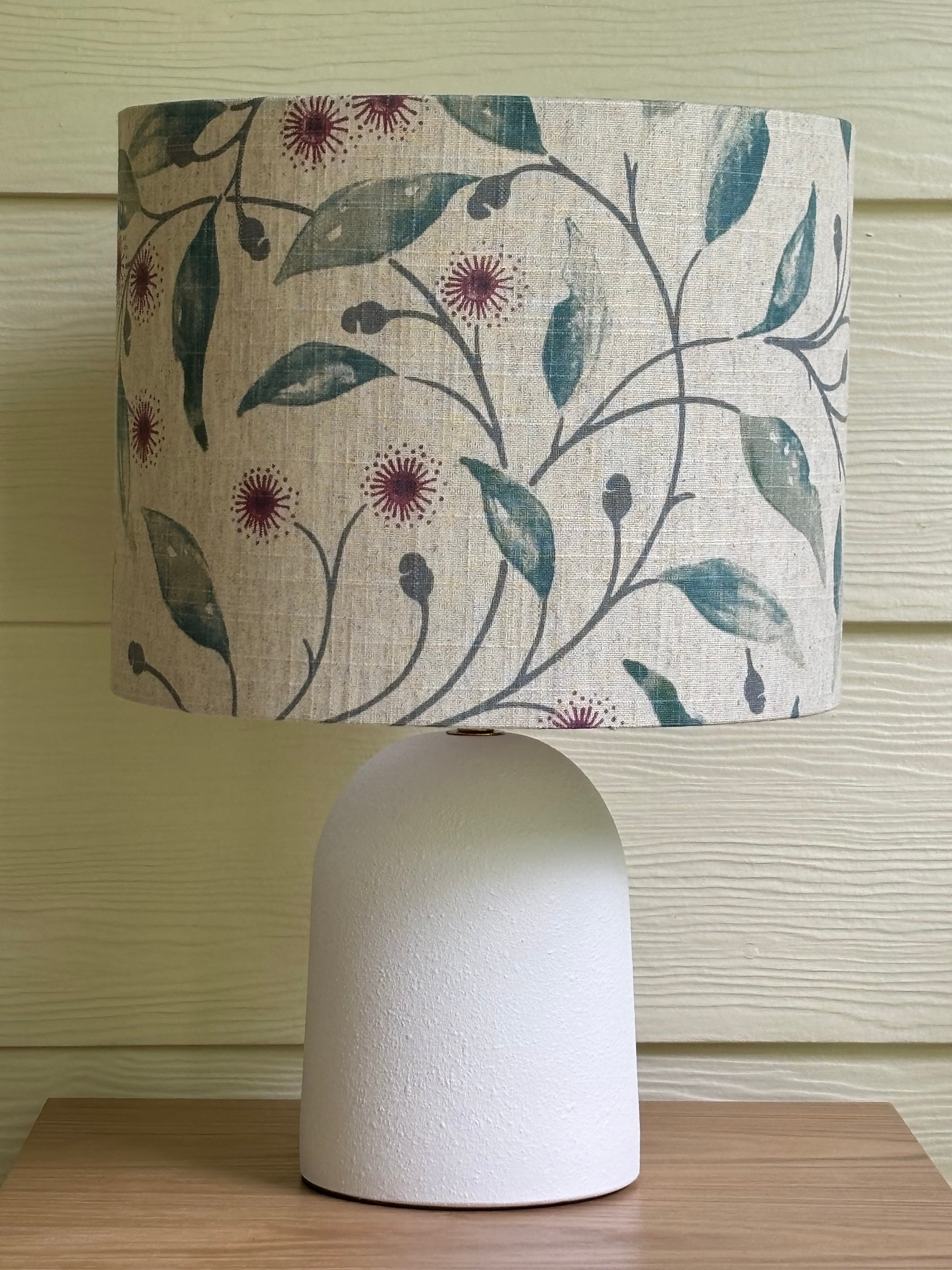HEPBURN EUCALYPTUS by Warwick Fabrics - Ready to Ship Handmade Lampshade