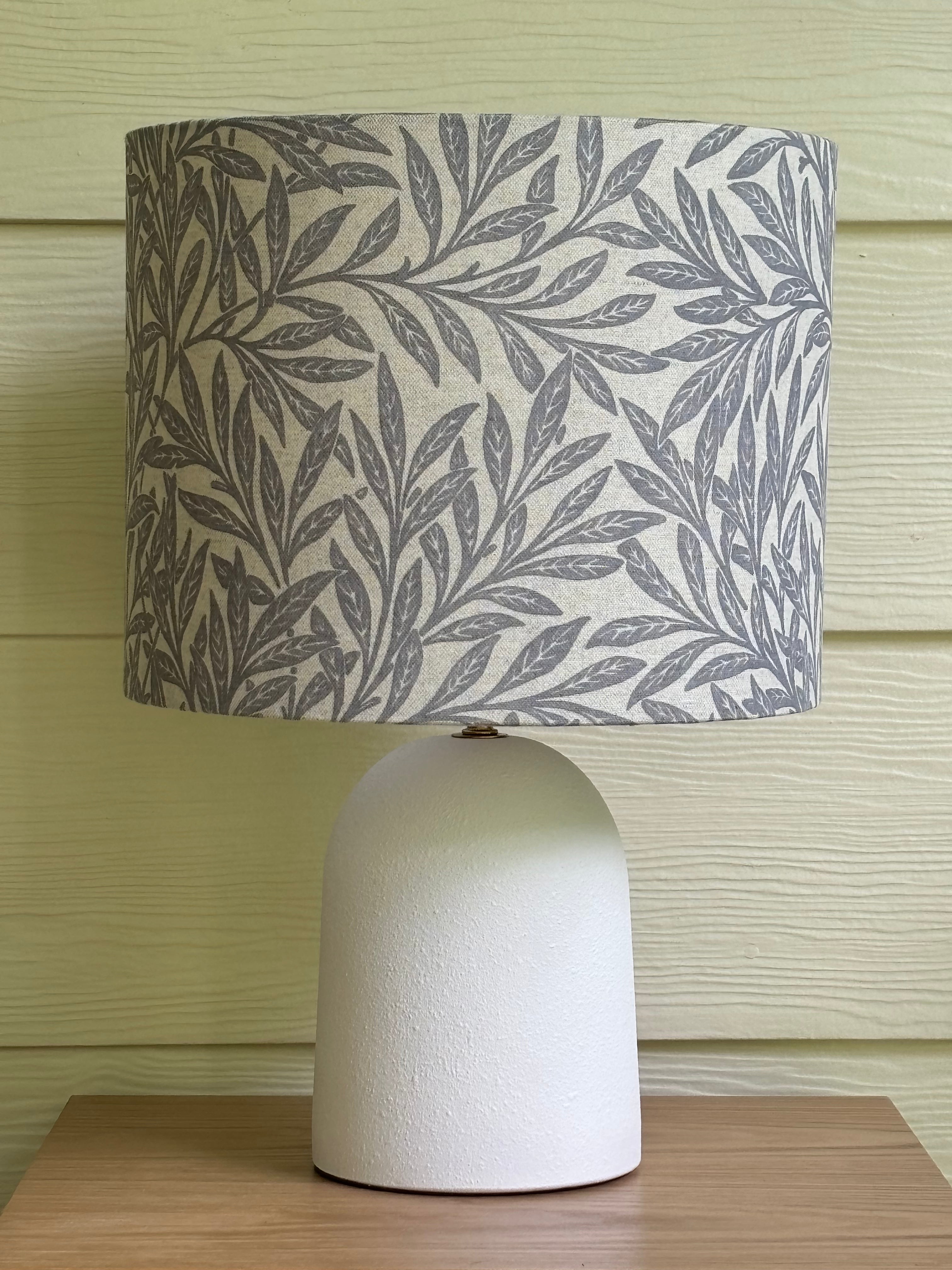 WHITLAND WEDGEWOOD by Warwick Fabrics - Ready to Ship Handmade Lampshade
