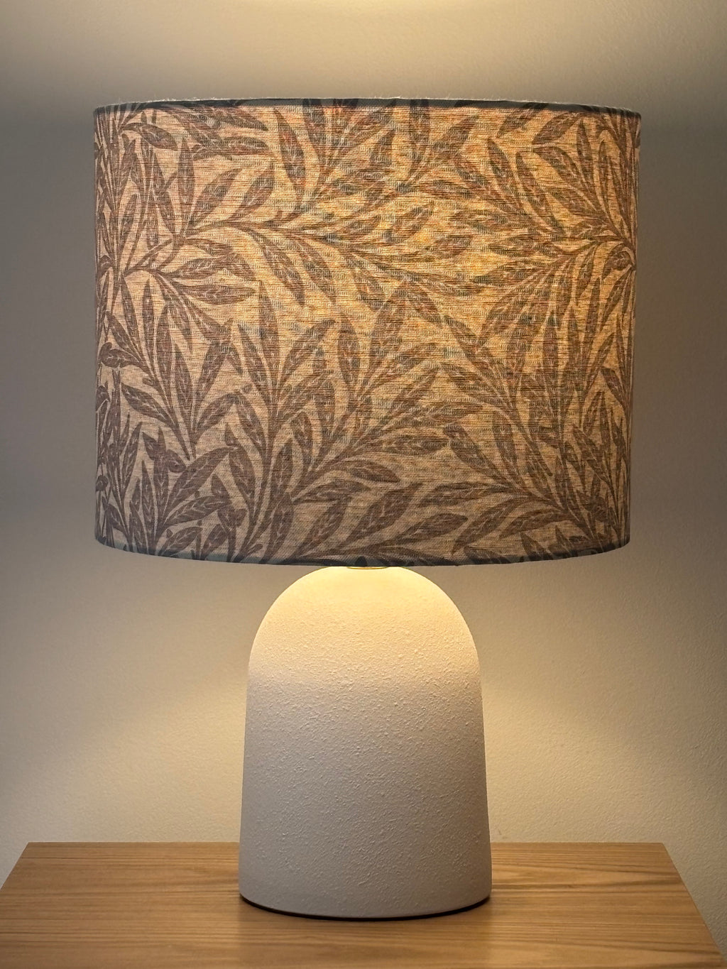 WHITLAND WEDGEWOOD by Warwick Fabrics - Ready to Ship Handmade Lampshade