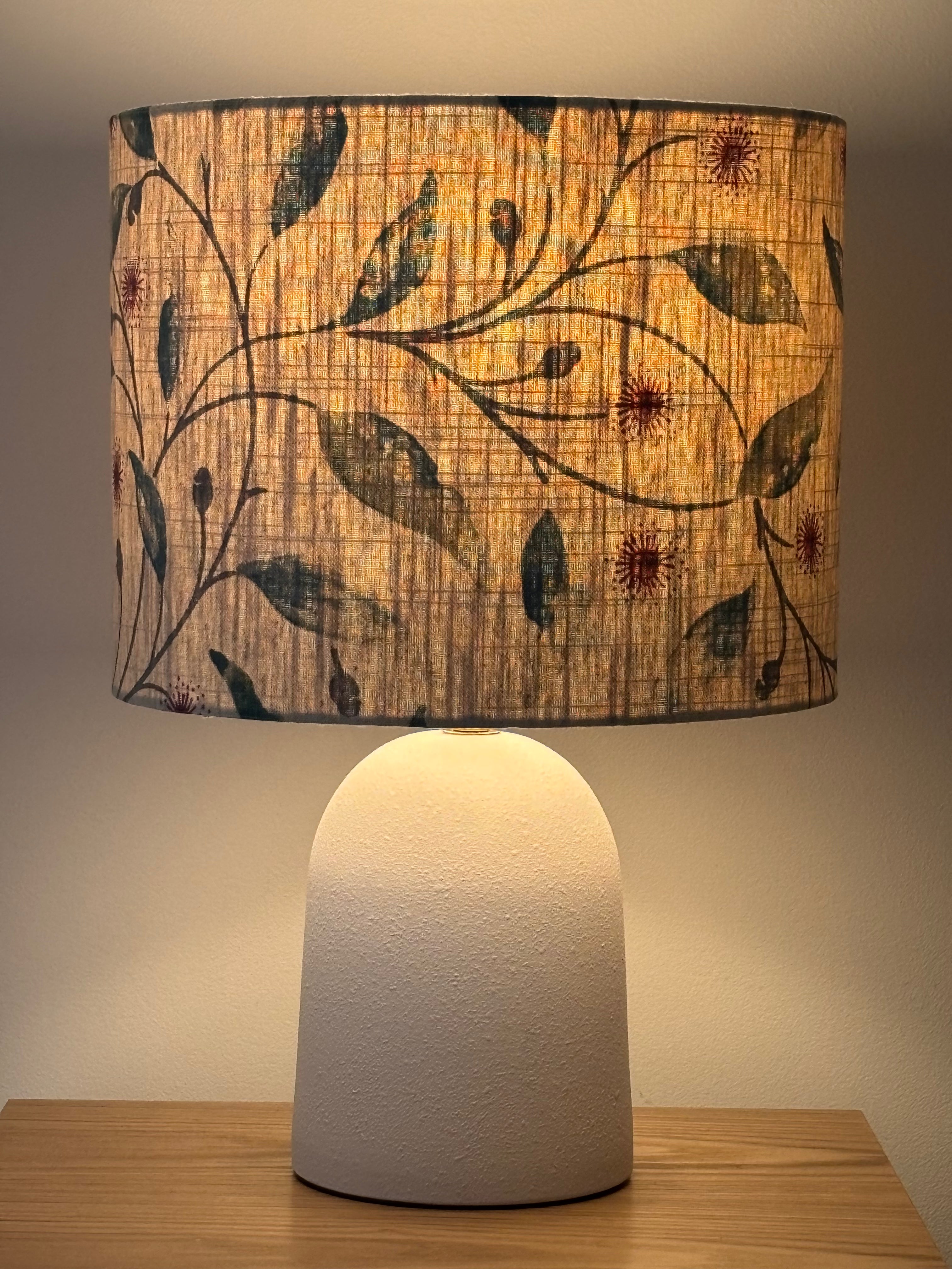 HEPBURN EUCALYPTUS by Warwick Fabrics - Ready to Ship Handmade Lampshade