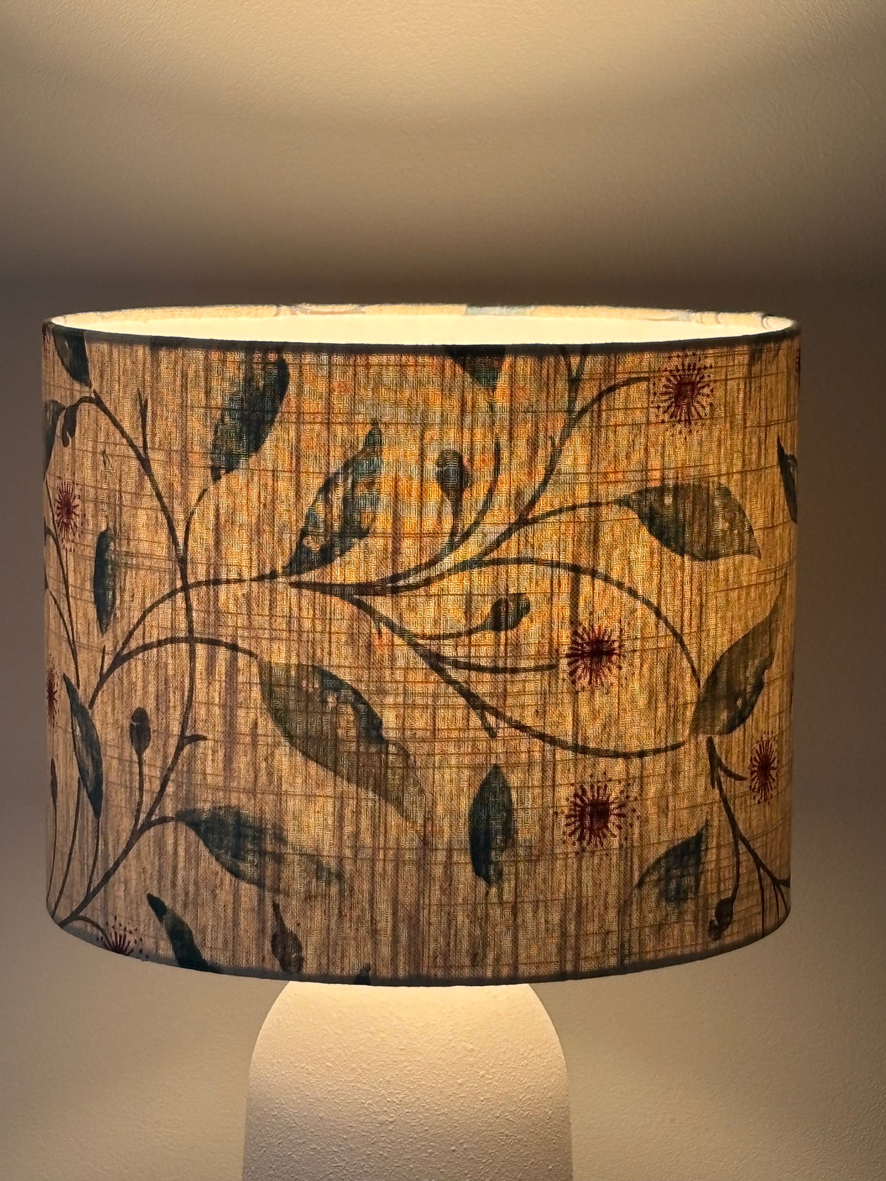 HEPBURN EUCALYPTUS by Warwick Fabrics - Ready to Ship Handmade Lampshade