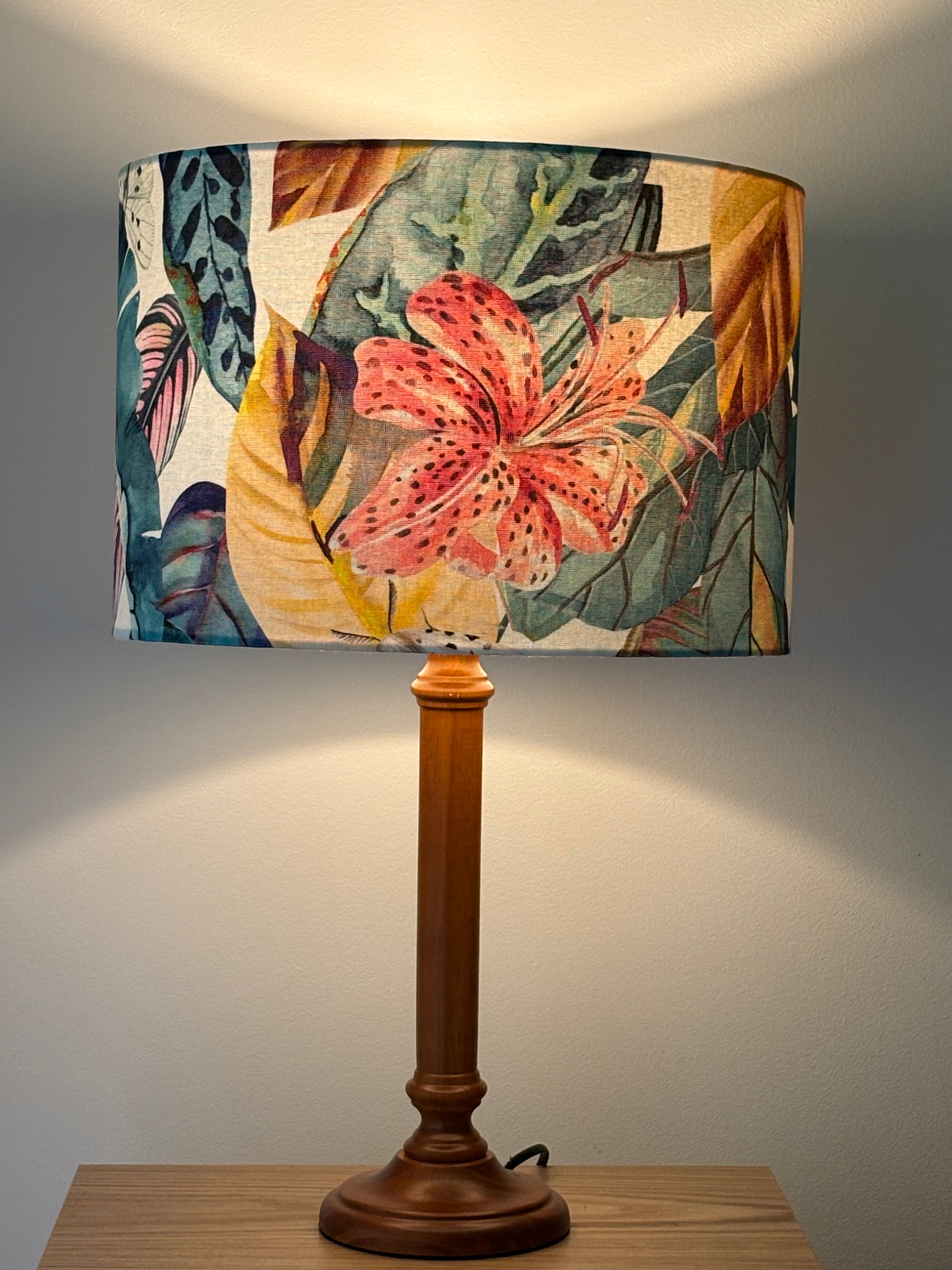 ALOHA LAGOON by Warwick Fabrics - Ready to Ship Handmade Lampshade