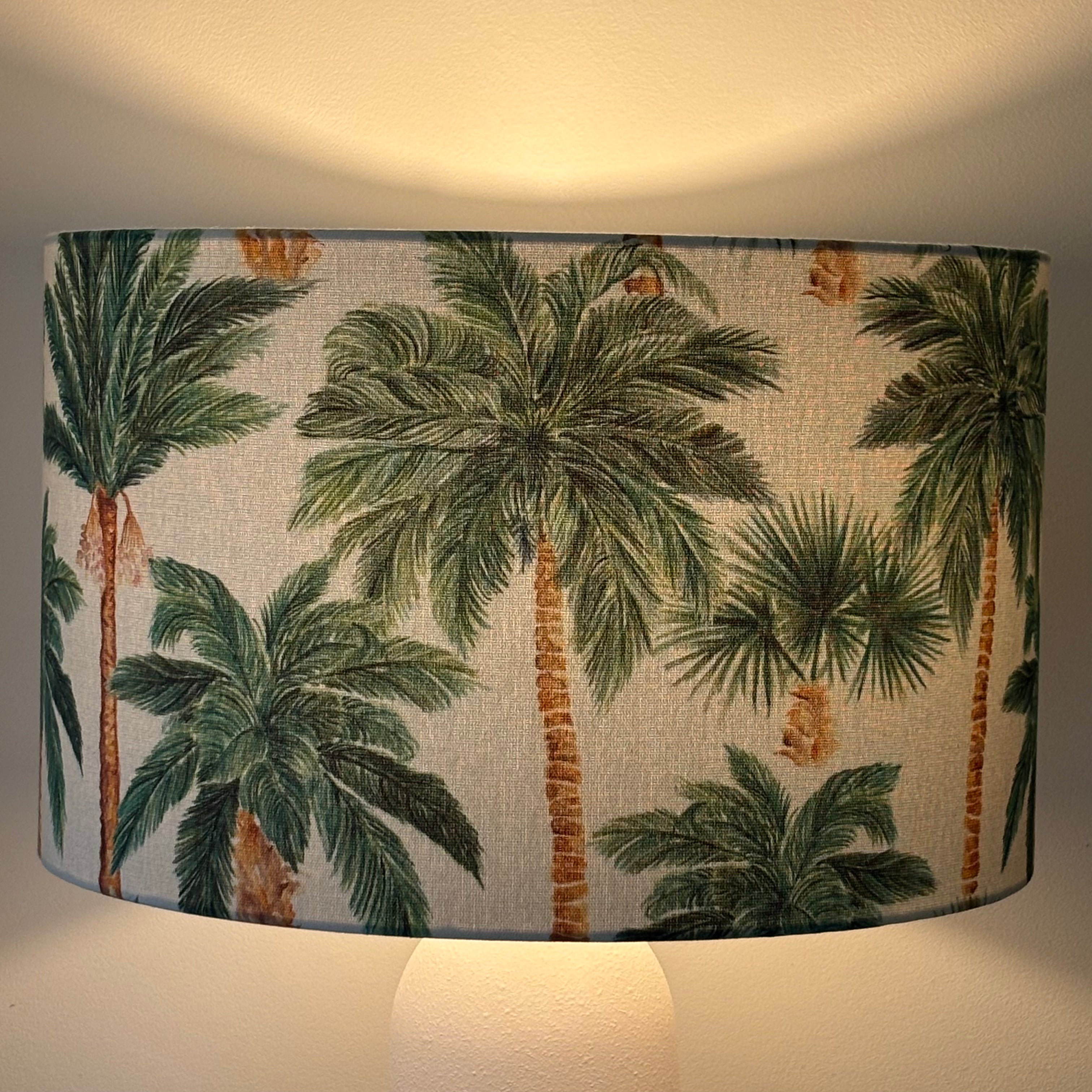 Vintage Palms Custom Handmade Lampshade
