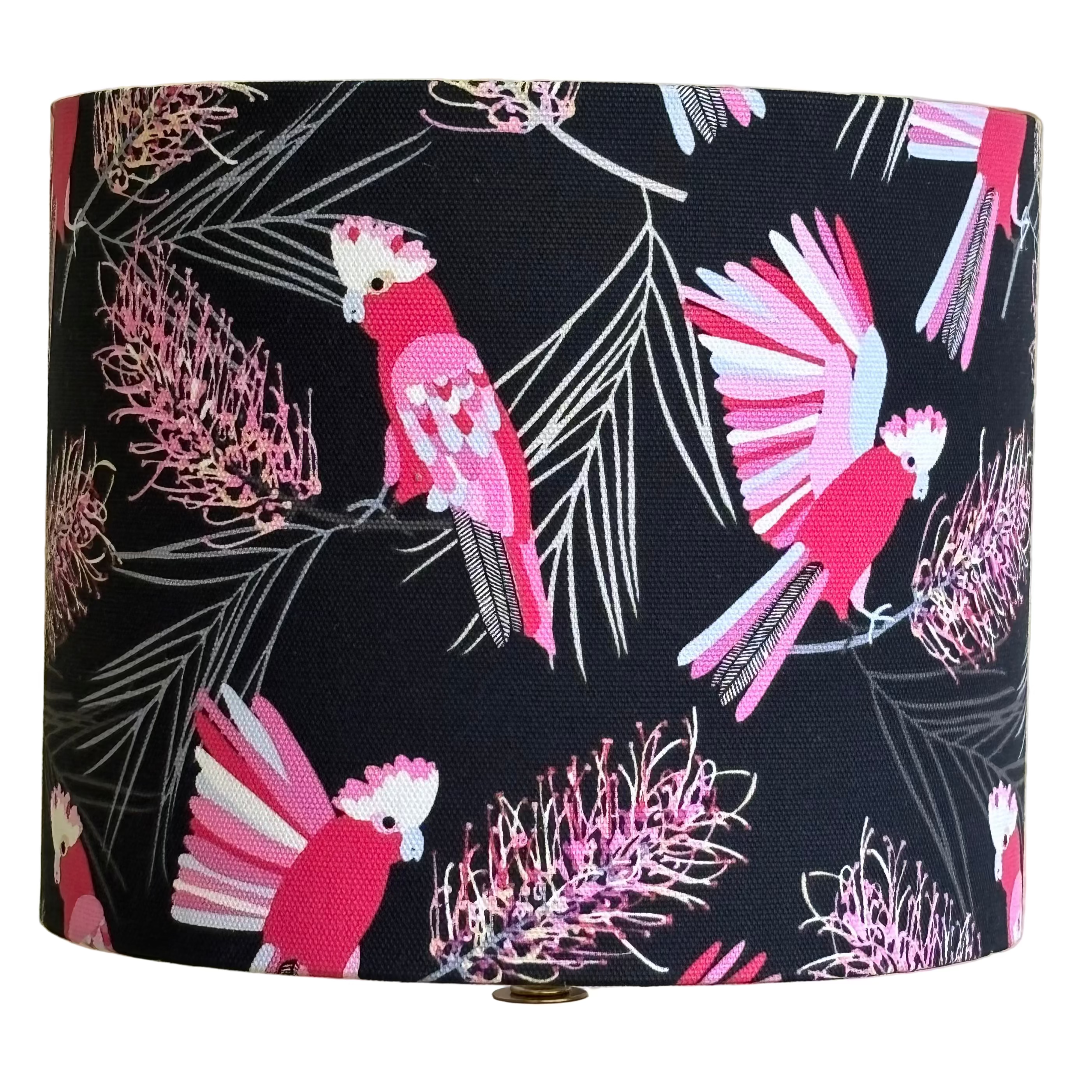 Bush Cockatoos Handmade Lampshade - Ready to Ship