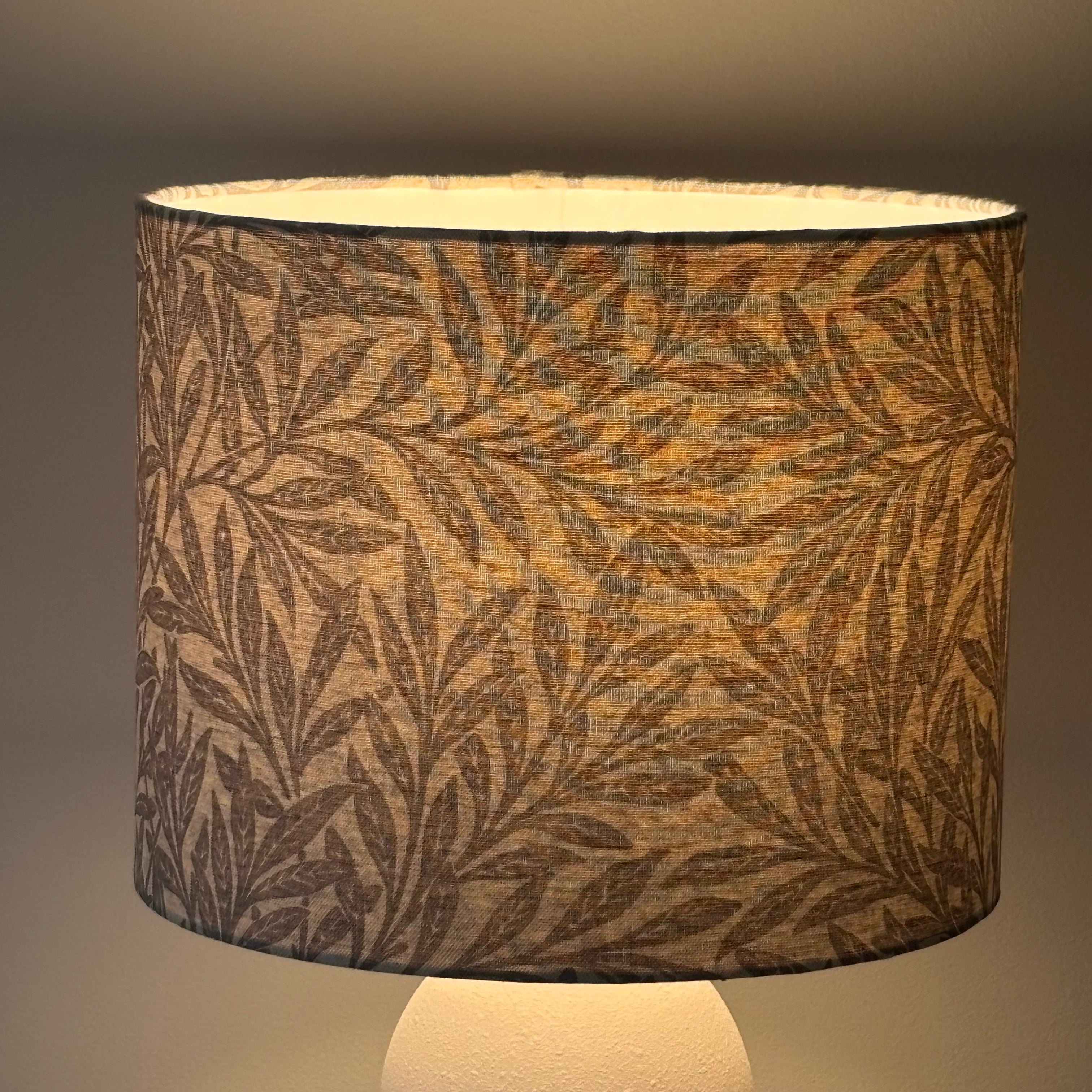 WHITLAND WEDGEWOOD by Warwick Fabrics - Ready to Ship Handmade Lampshade