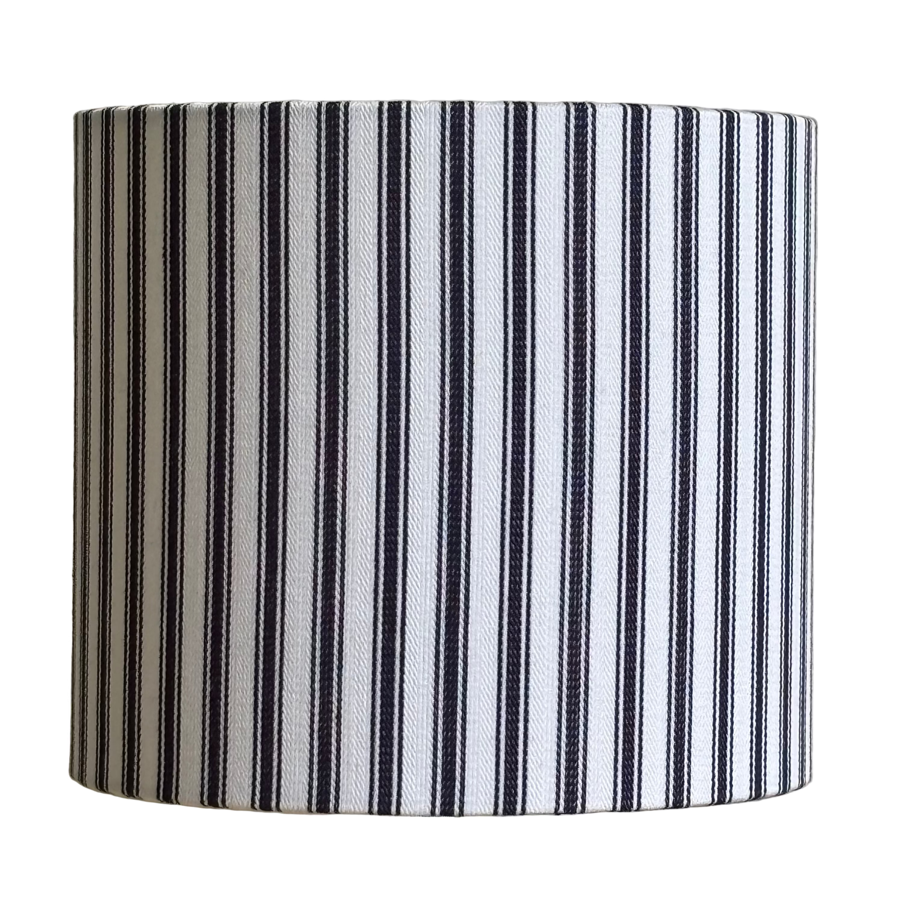 Regatta Stripe - Navy Handmade Lampshade - Ready to Ship