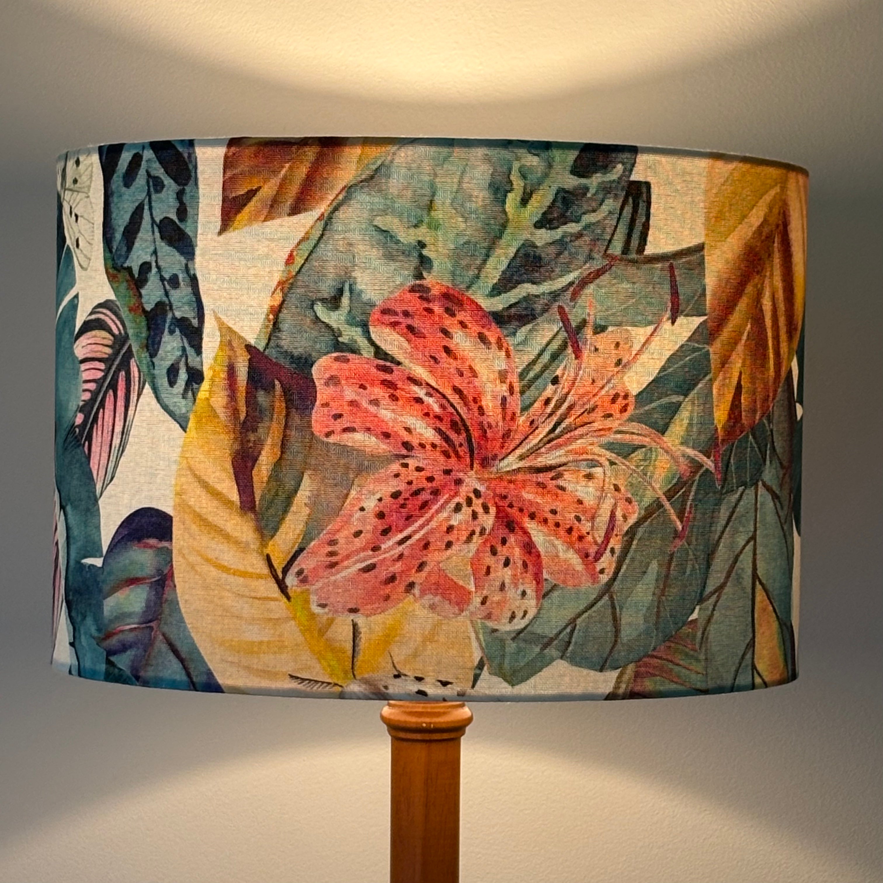 ALOHA LAGOON by Warwick Fabrics - Ready to Ship Handmade Lampshade
