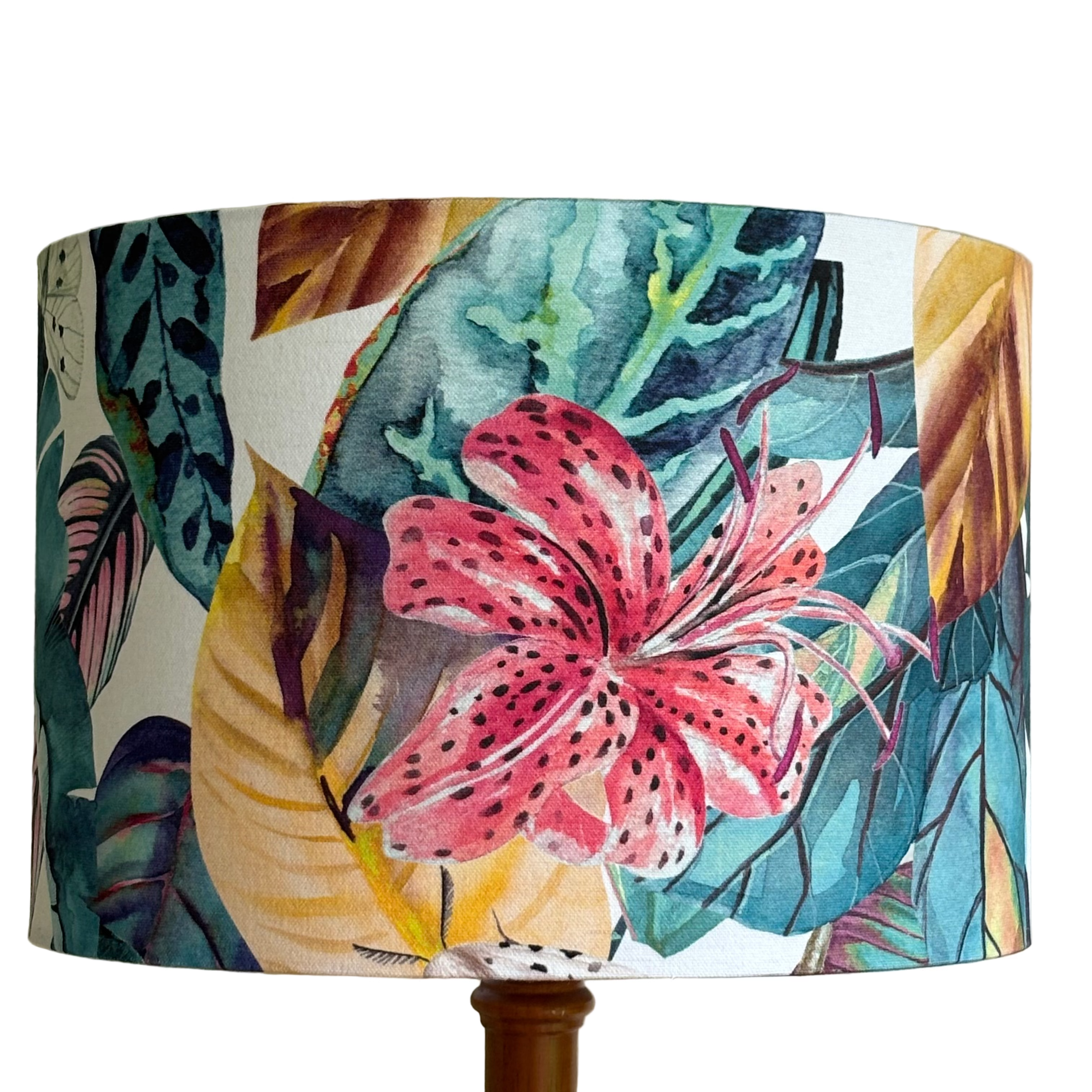 ALOHA LAGOON by Warwick Fabrics - Ready to Ship Handmade Lampshade