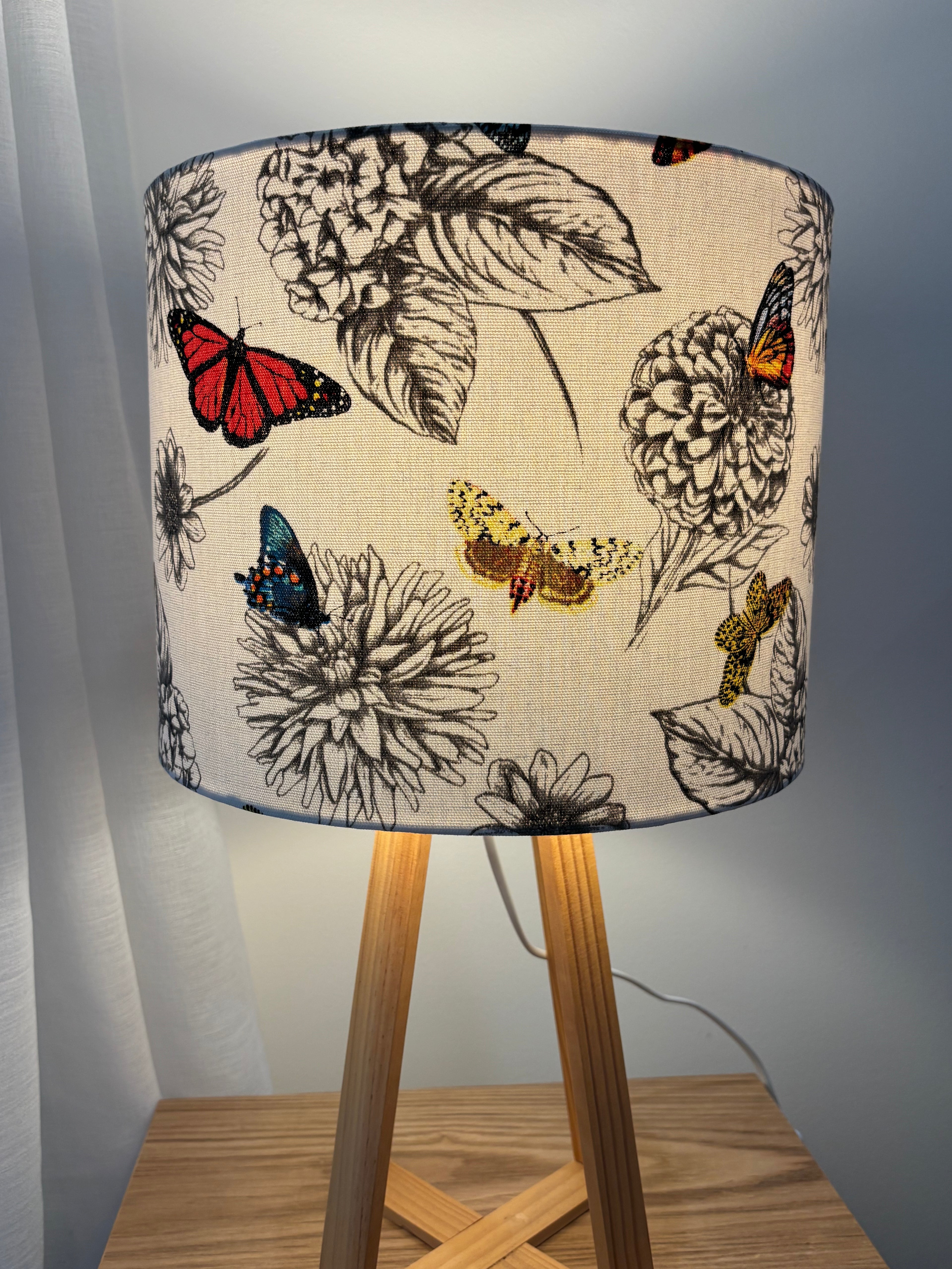 Wild Garden Handmade Lampshade - Ready to Ship