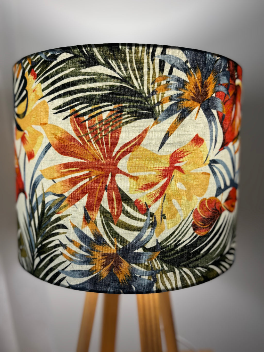 Tropicana Bloom Custom Handmade Lampshade