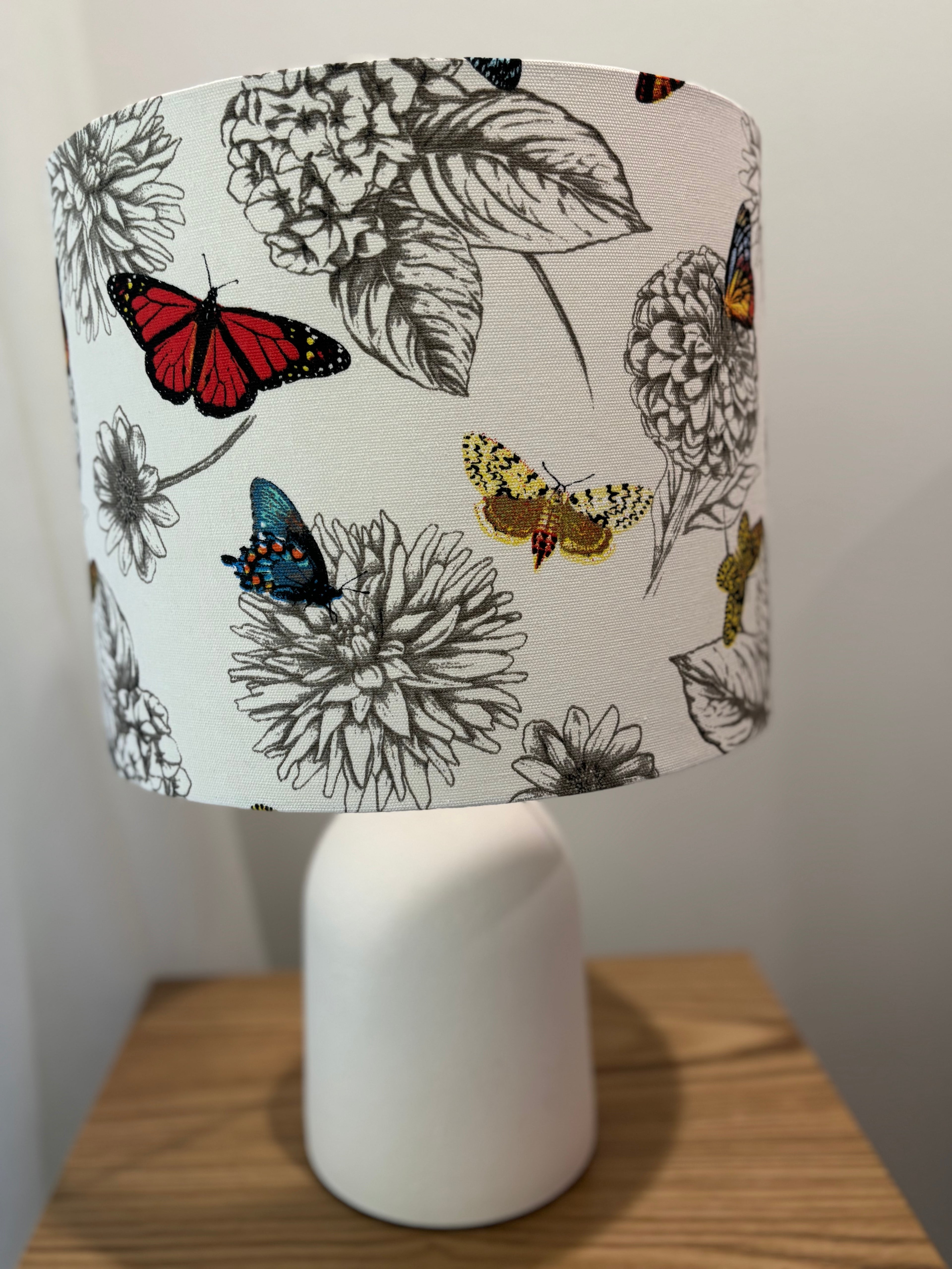Wild Garden Custom Handmade Lampshade