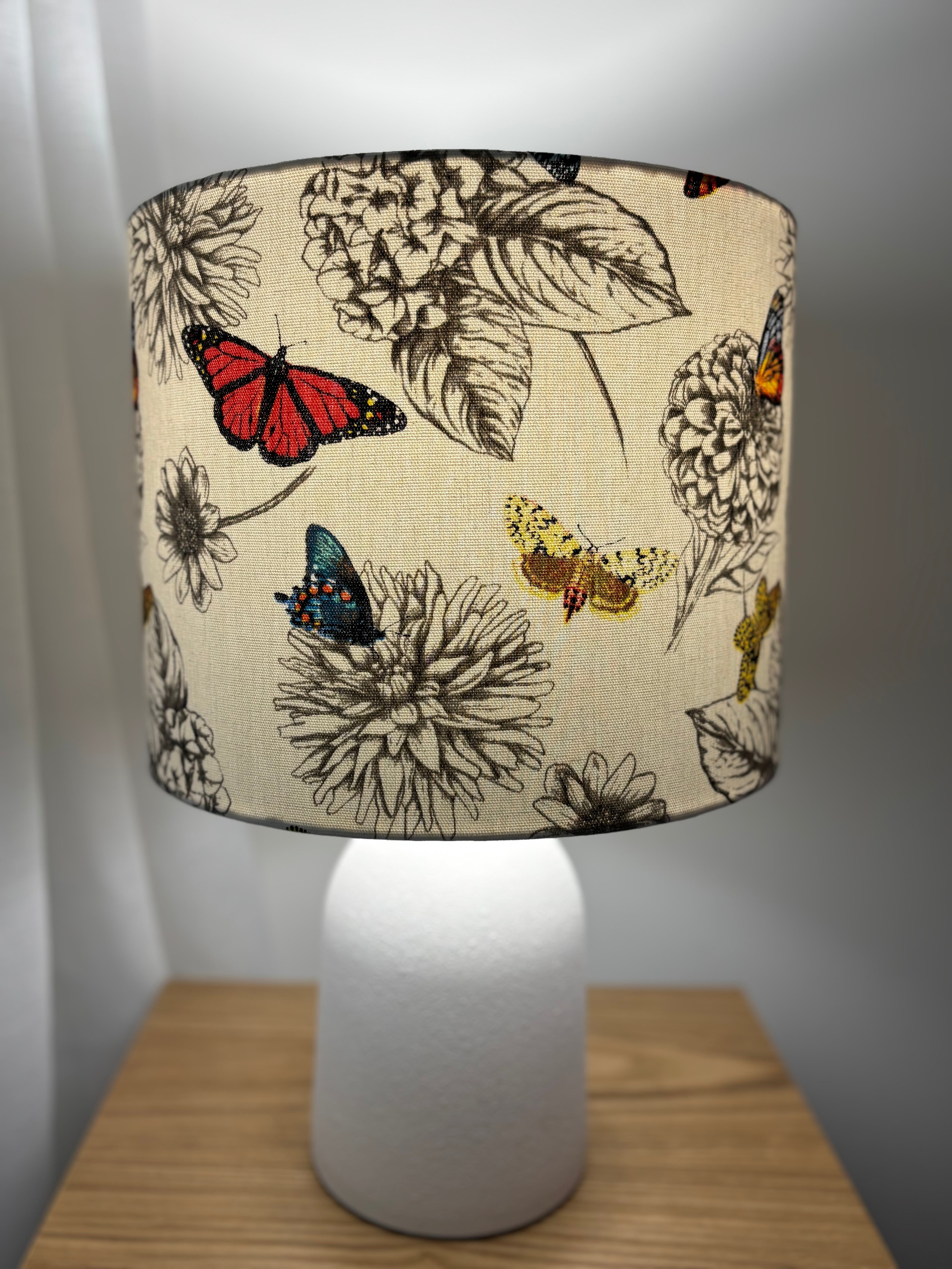 Wild Garden Custom Handmade Lampshade