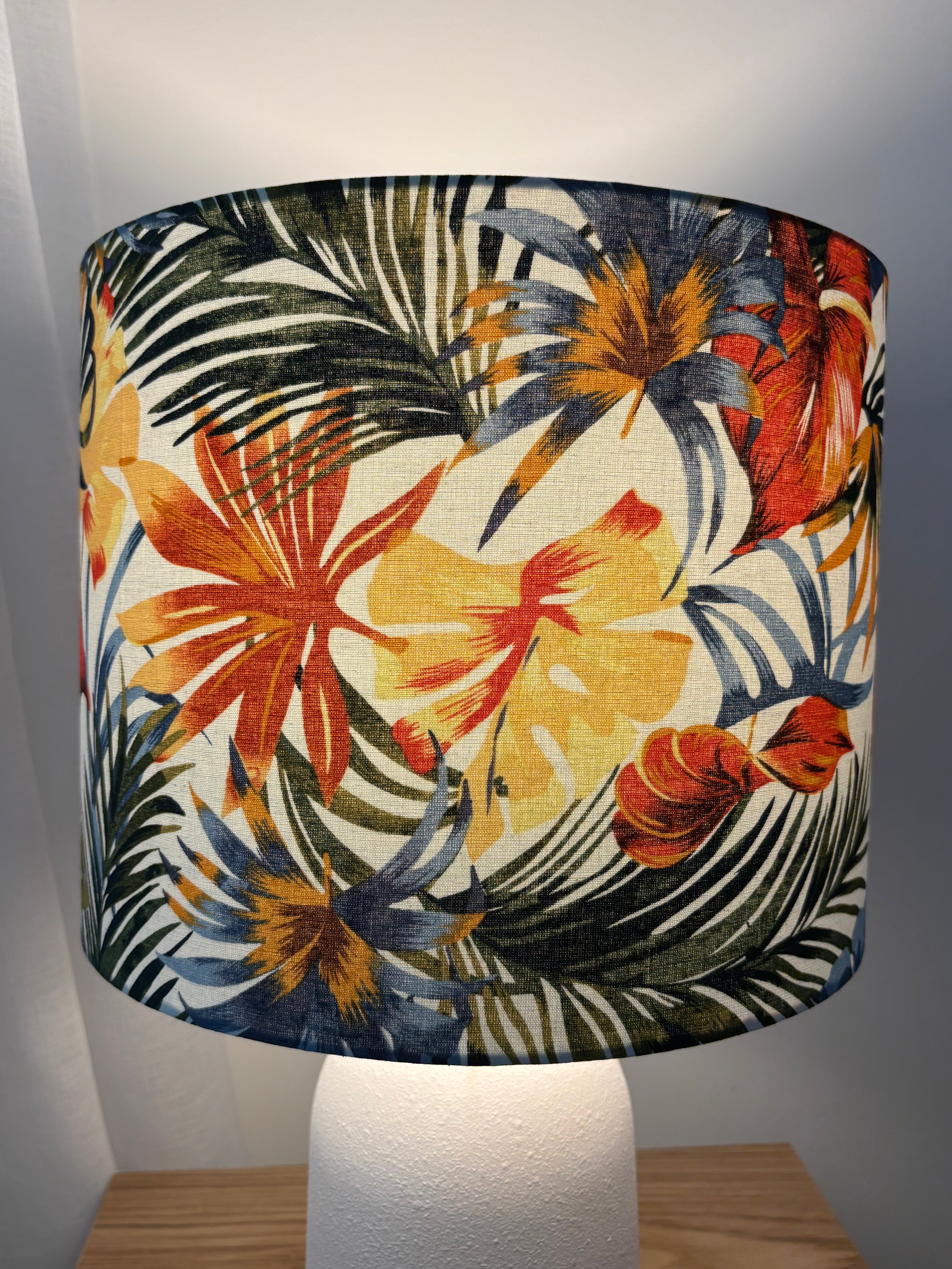 Tropicana Bloom Custom Handmade Lampshade